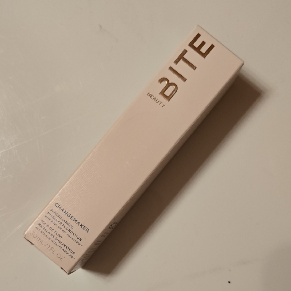 Bite Beauty Changemaker Foundation Shade D175 New